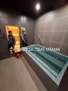 kontraktor sauna, coldplunge, whirlpool, kolam renang jakarta bandung