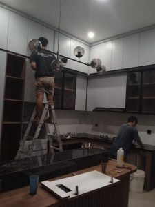 jasa kitchen set custom