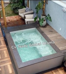 kontraktor jasa pembuatan kolam renang, coldplunge, whirlpool jacuzzi bandung