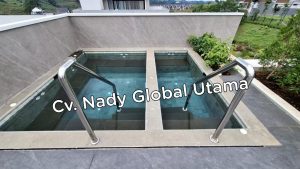 kontraktor jasa pembuatan kolam renang, coldplunge, whirlpool jacuzzi bandung