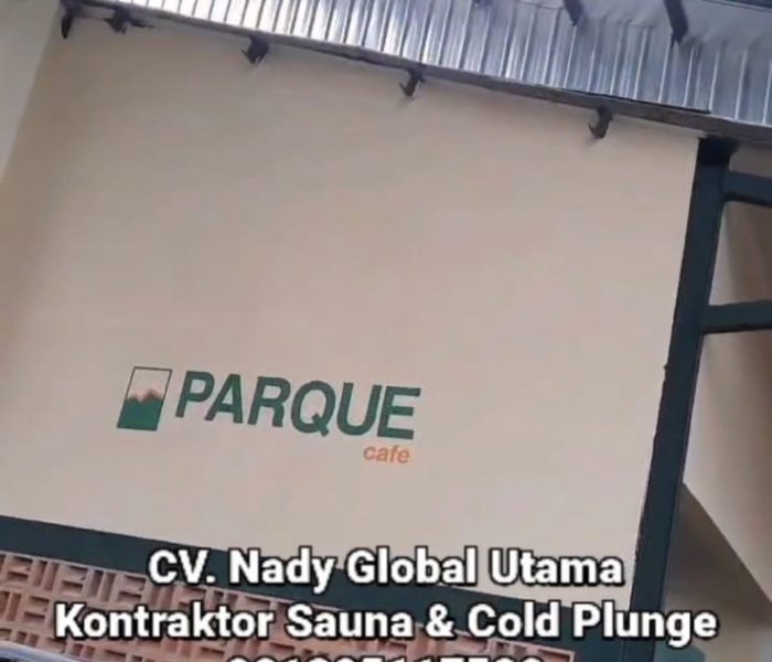 Kontraktor sauna coldplunge lapangan padel
